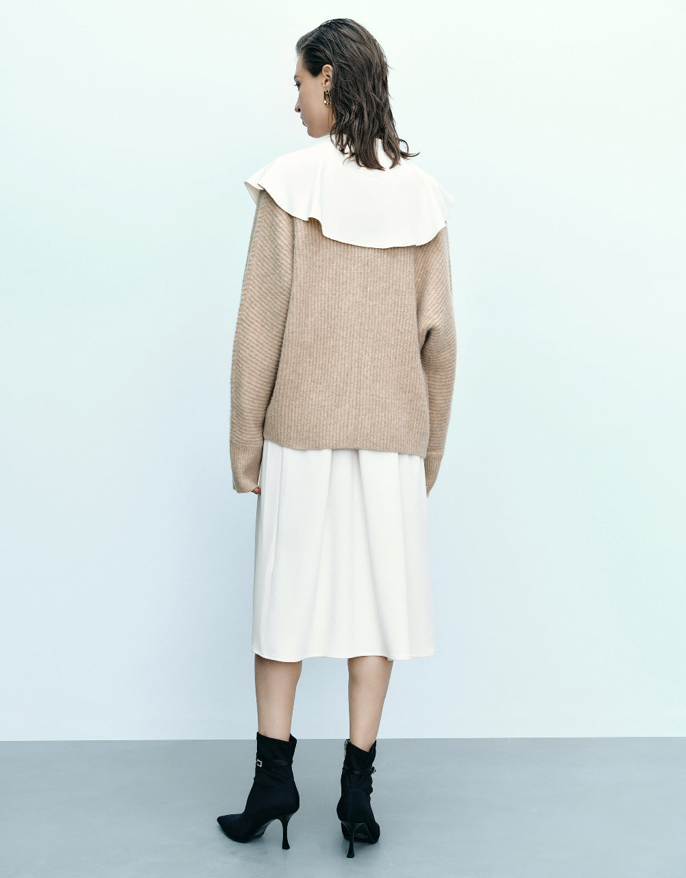 V-Neck Knitted Cardigan