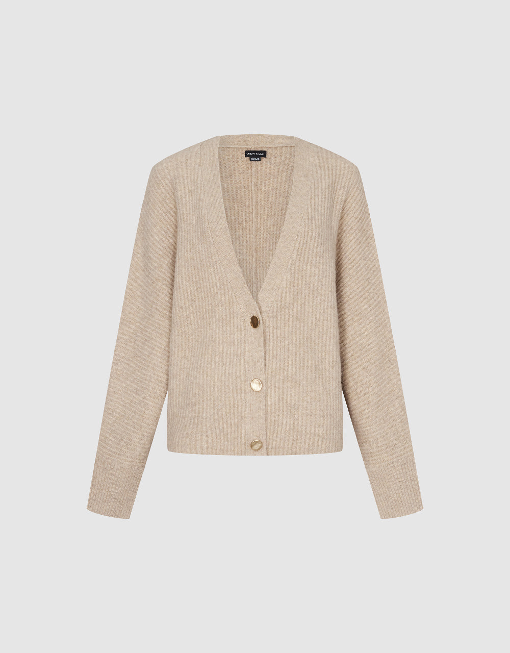 V-Neck Knitted Cardigan