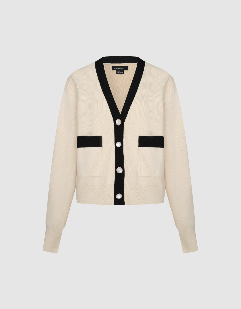 V-Neck Knitted Cardigan