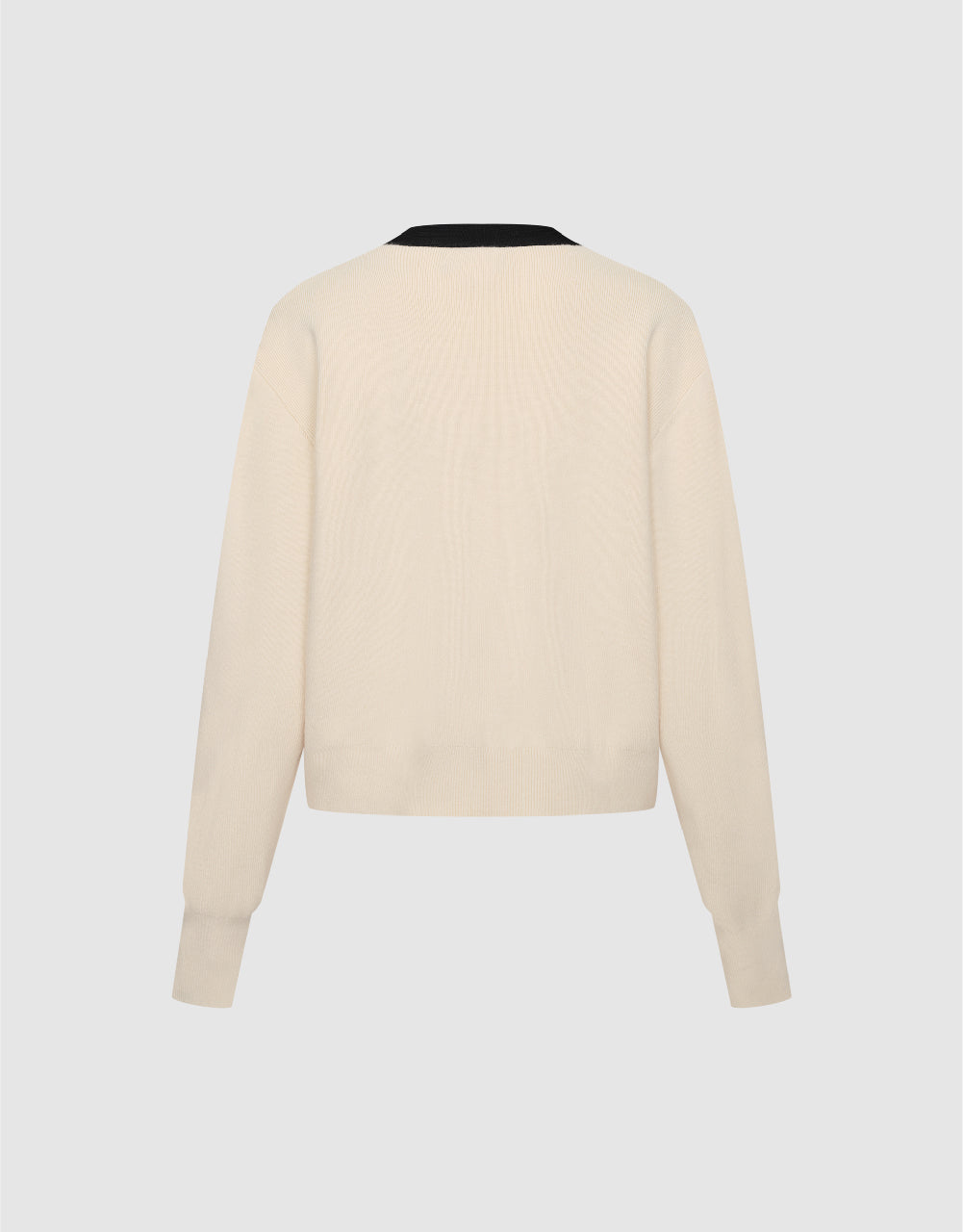 V-Neck Knitted Cardigan
