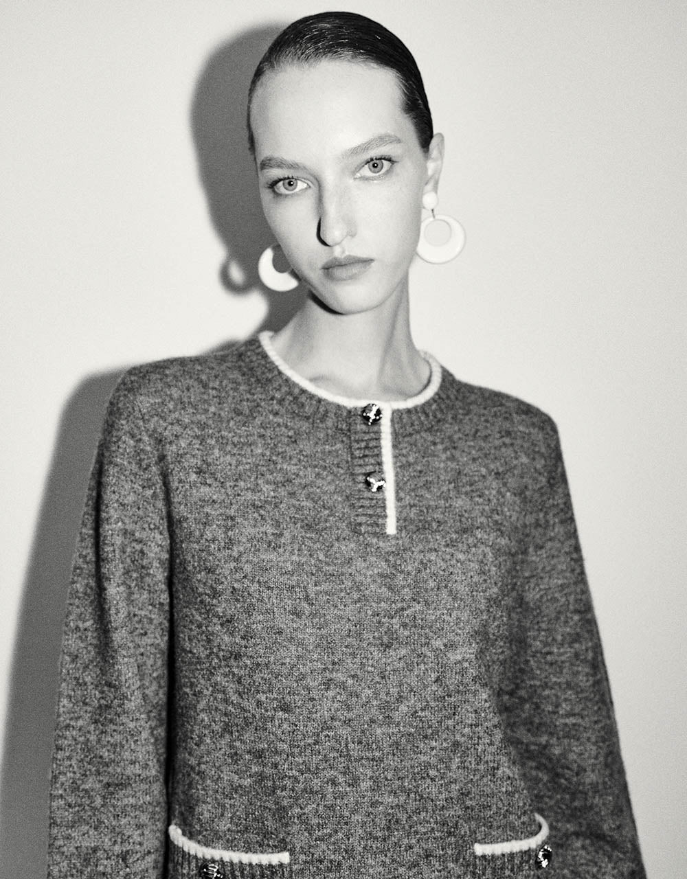 Crew Neck Knitted Dress