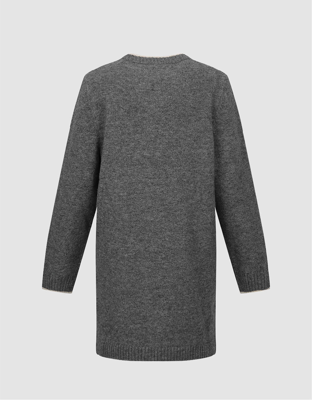 Crew Neck Knitted Dress