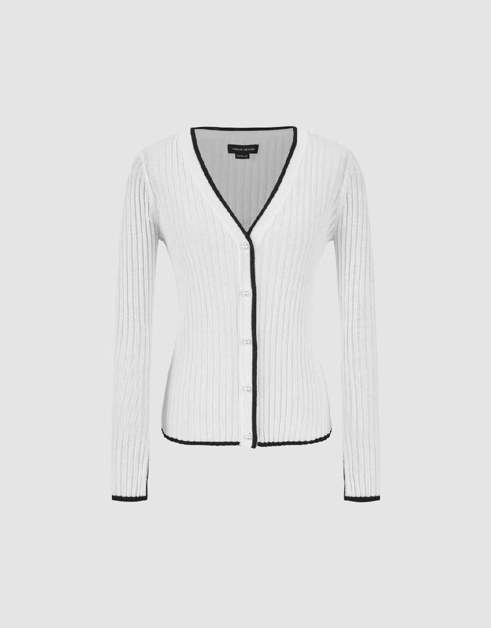 V-Neck Knitted Cardigan