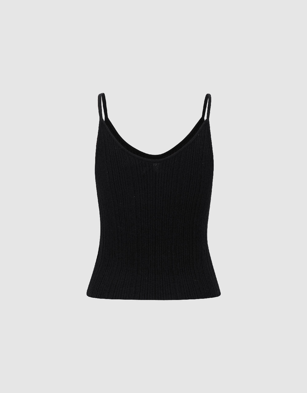V-Neck Knitted Skinny Cami Top
