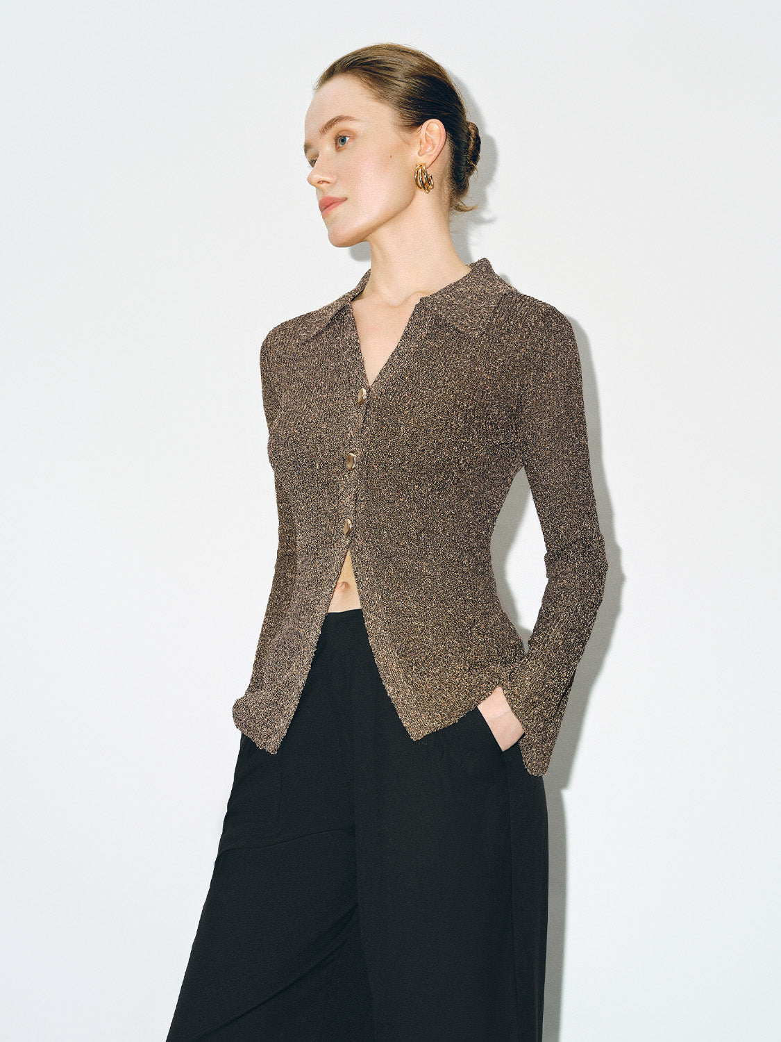 Skinny Skater Knitted Cardigan