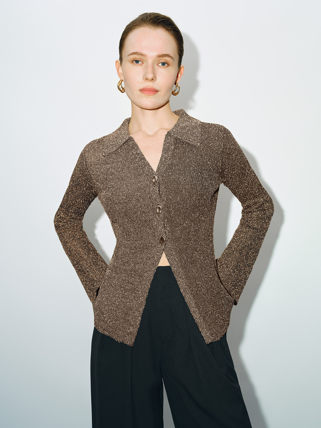 Skinny Skater Knitted Cardigan