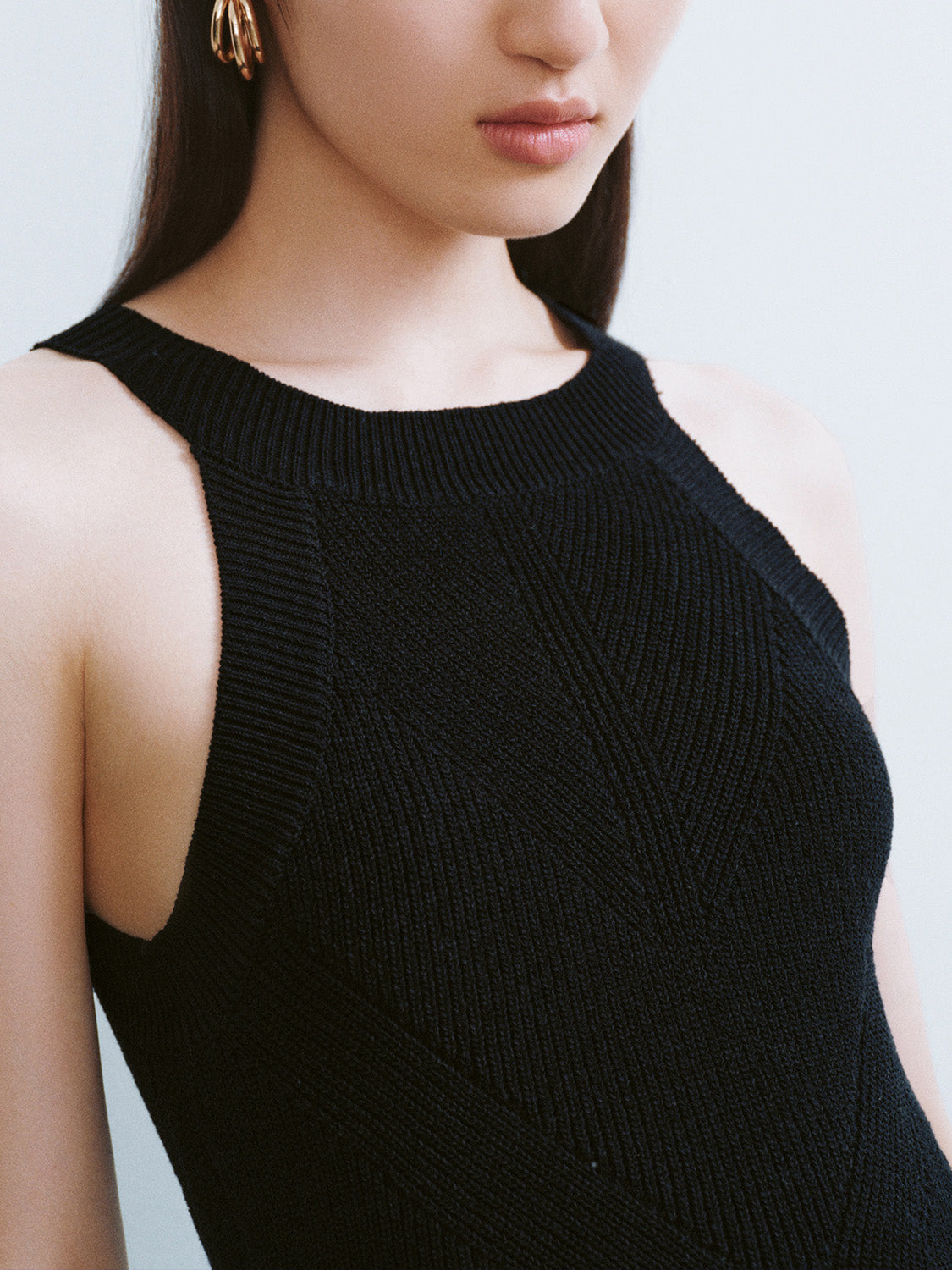 Skinny Knitted Tank Top