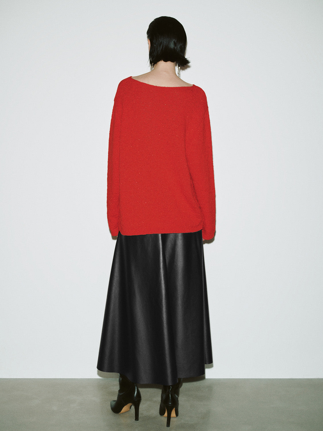 Crew Neck Loose Knitted T-Shirts