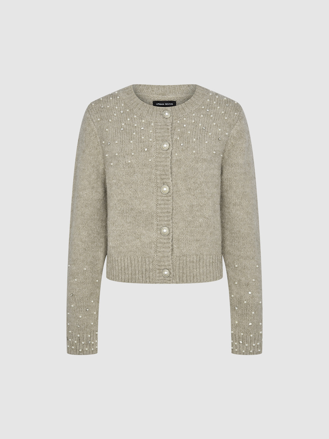 Cropped Knitted Cardigans