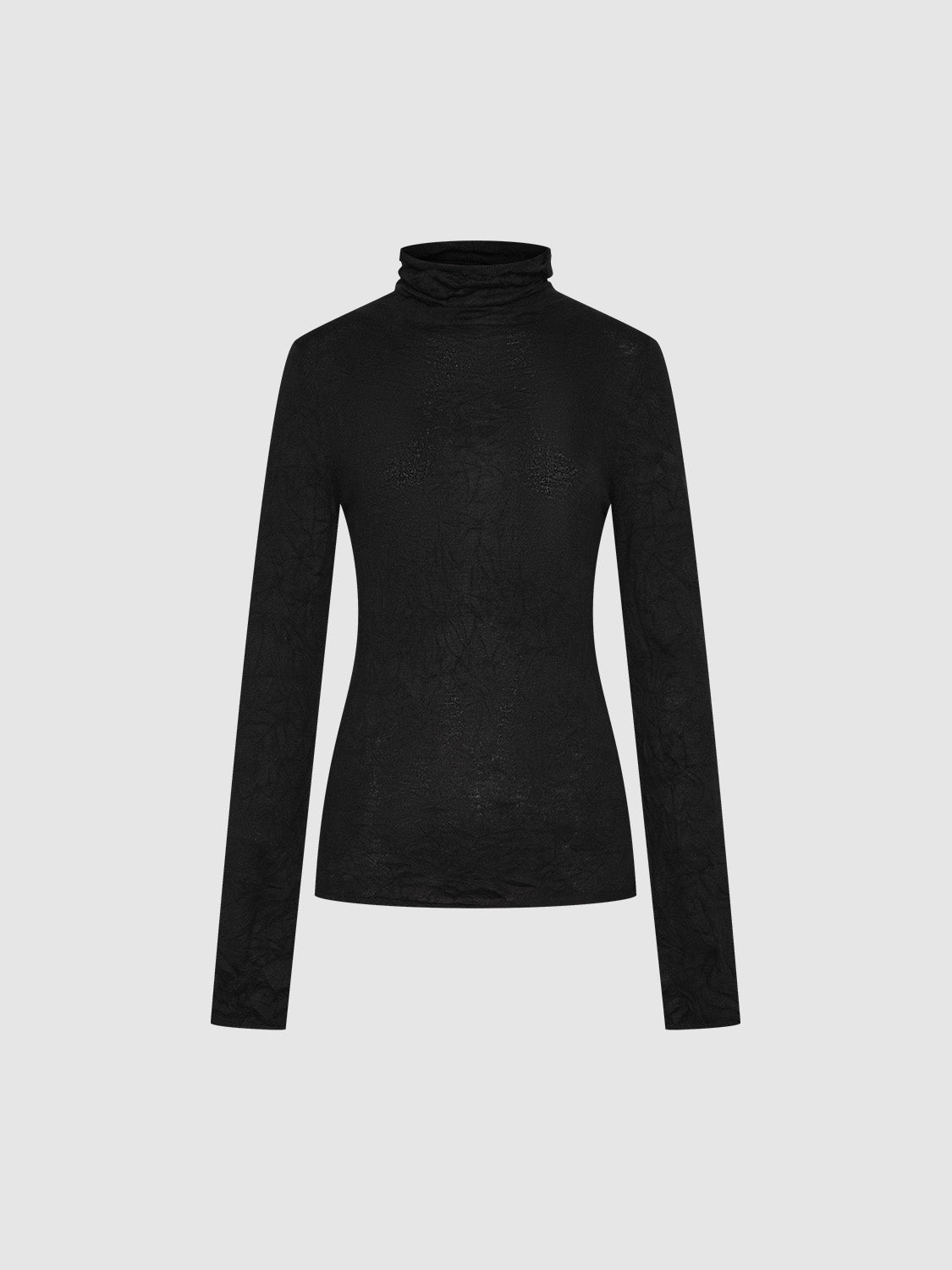 Turtle Neck Knitted T-Shirts
