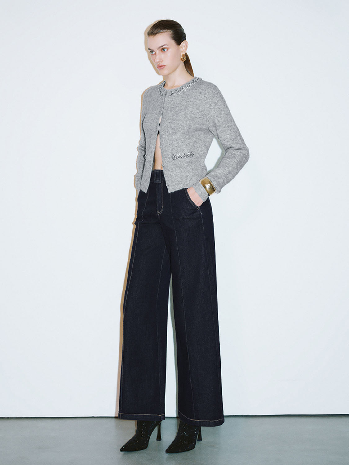 Button Up Knitted Cardigans