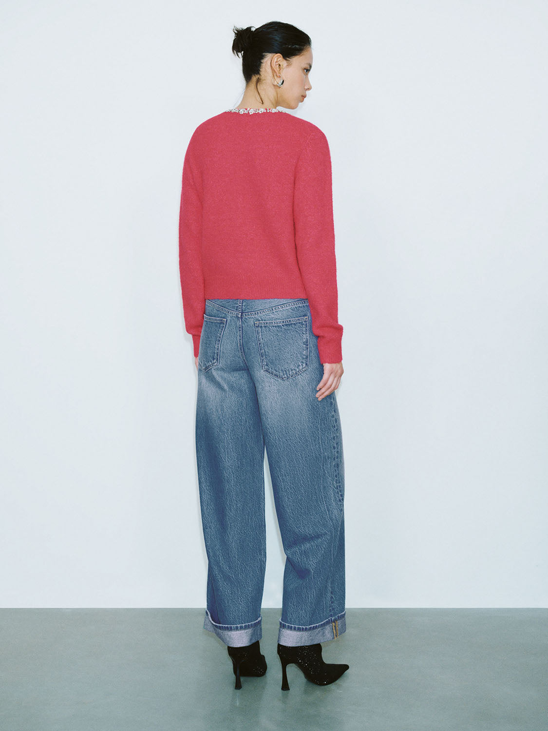 Cropped Knitted Cardigans