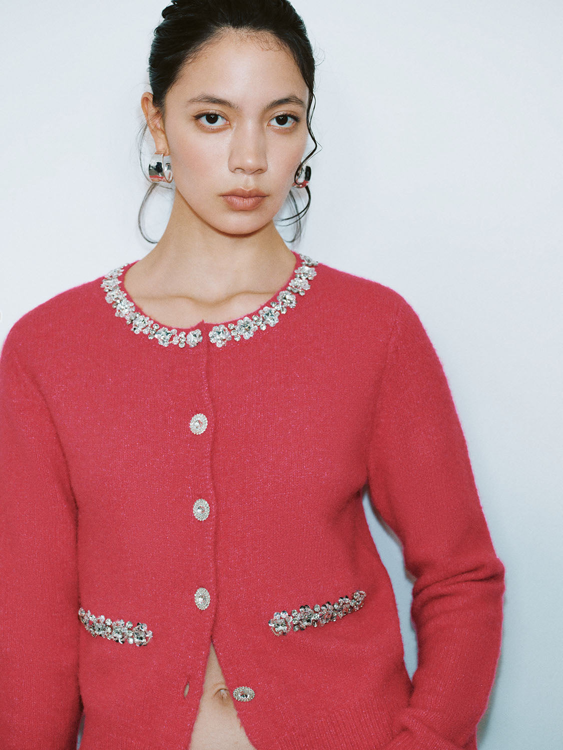 Cropped Knitted Cardigans
