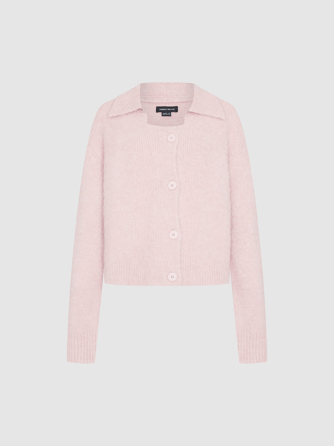 Lapel Knitted Cardigans