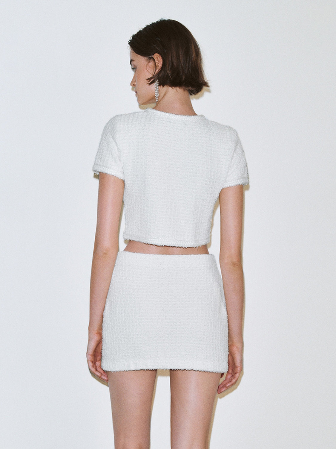 Knitted Short Sleeve Cardigans