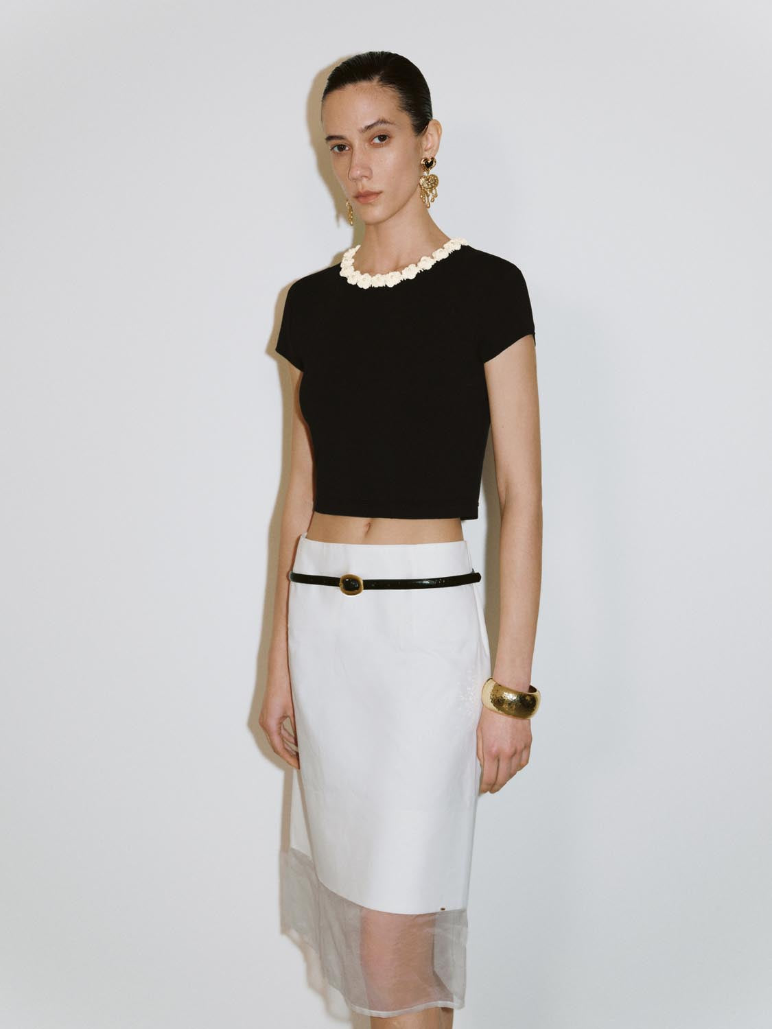 Knitted Short Sleeve T-Shirts