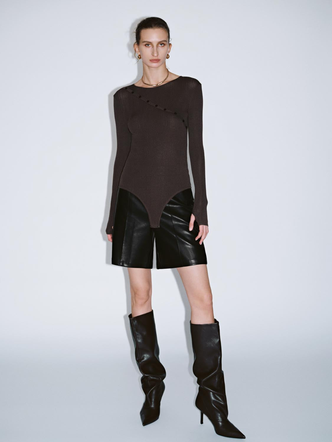 Knitted Long Sleeve T-Shirts