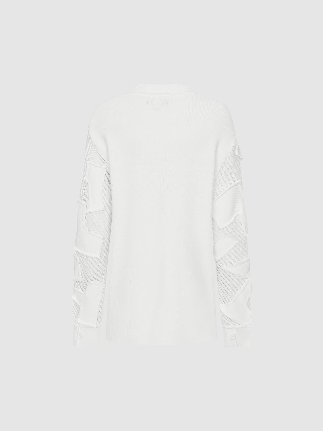 Collage Button Up Knitted Cardigans