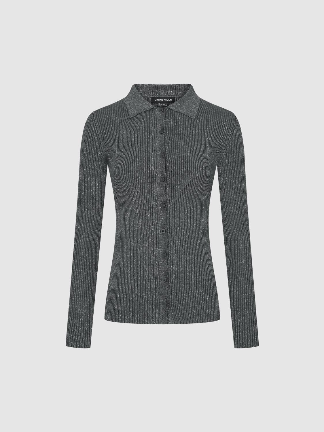 Button Up Slim Fit Knitted Cardigans