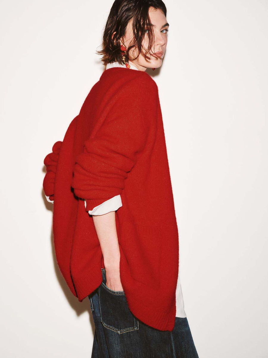 V-Neck Bamboo Detail Knitted Cardigans – URBAN REVIVO Thailand