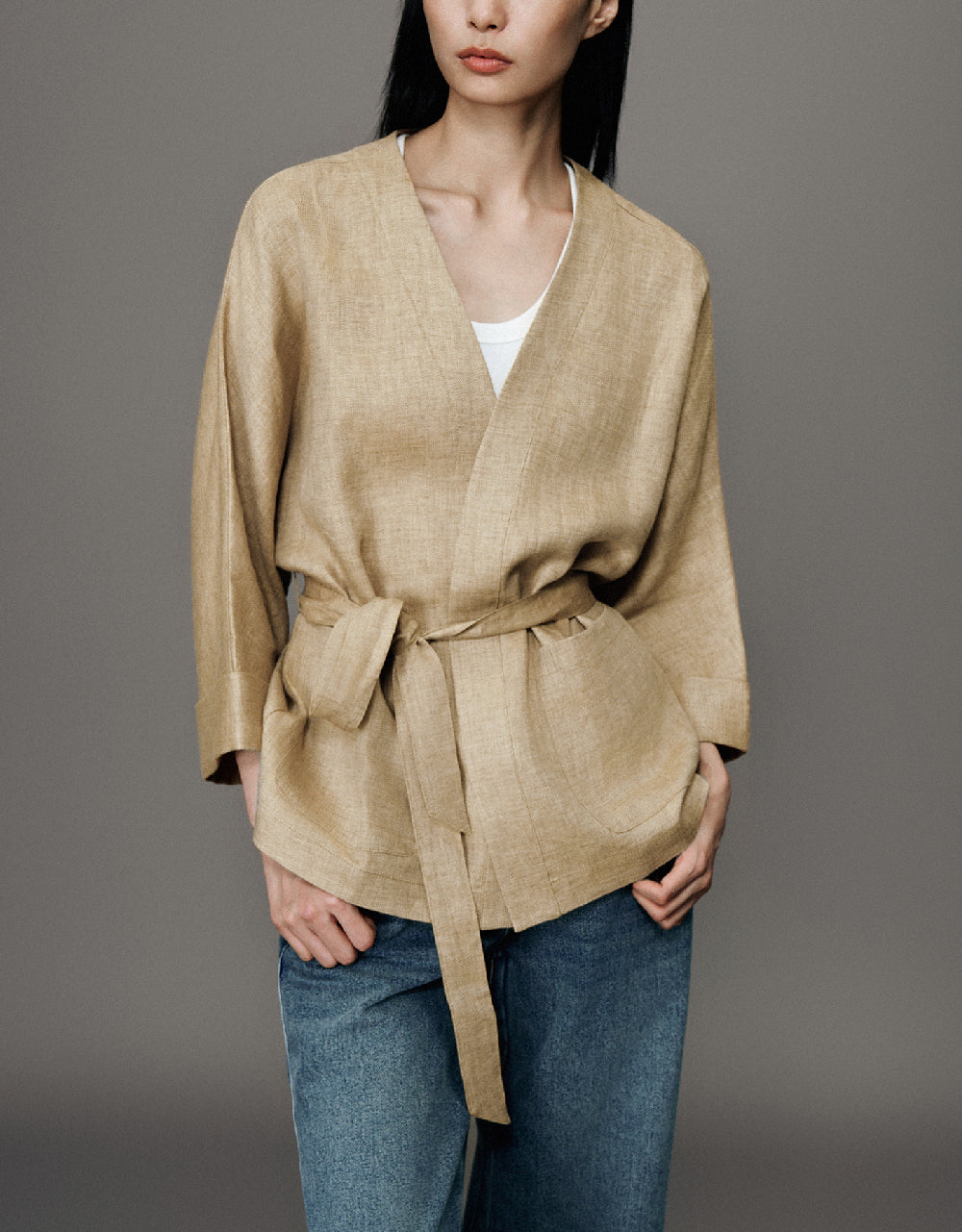 Dolman Sleeve Straight Jacket