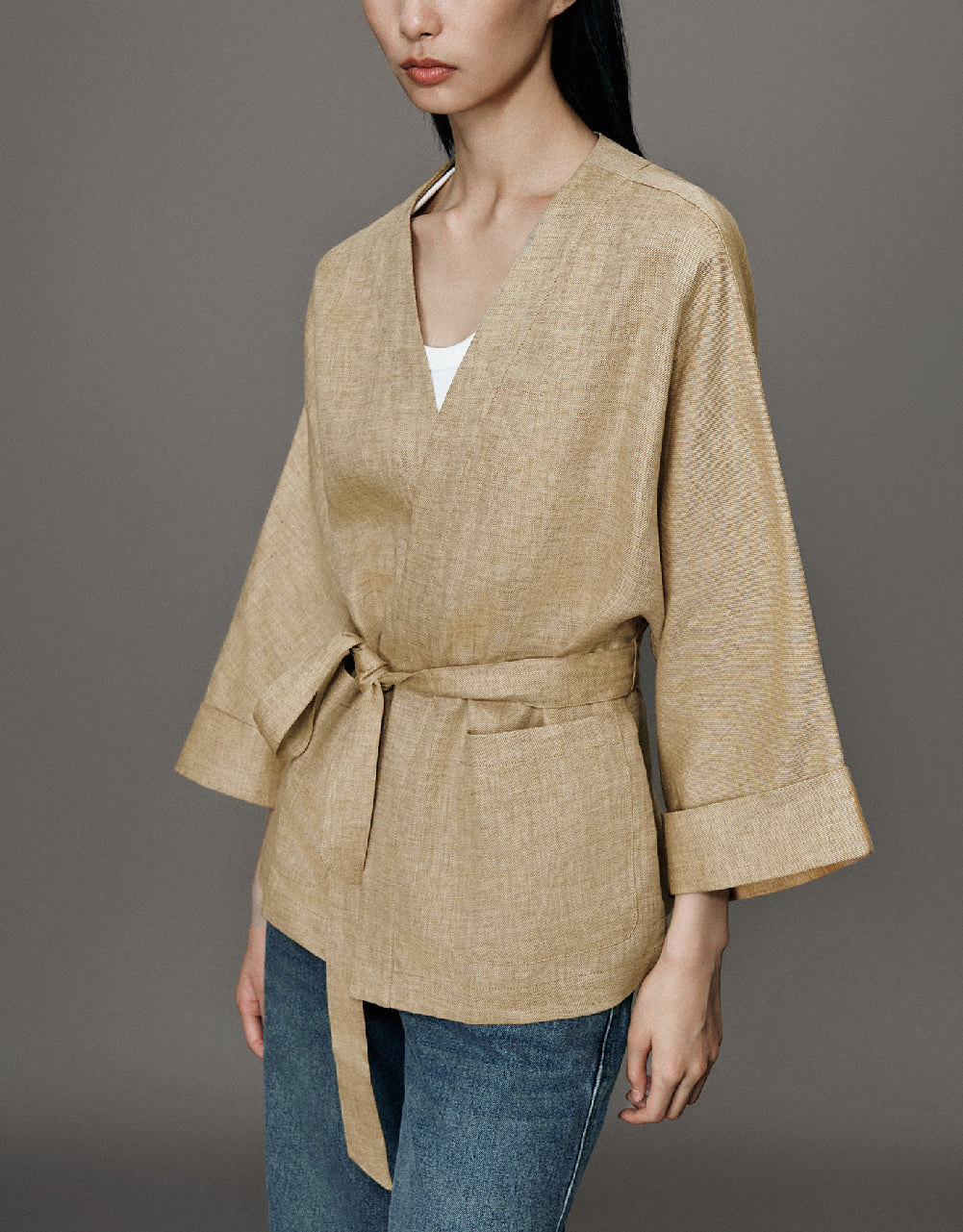 Dolman Sleeve Straight Jacket