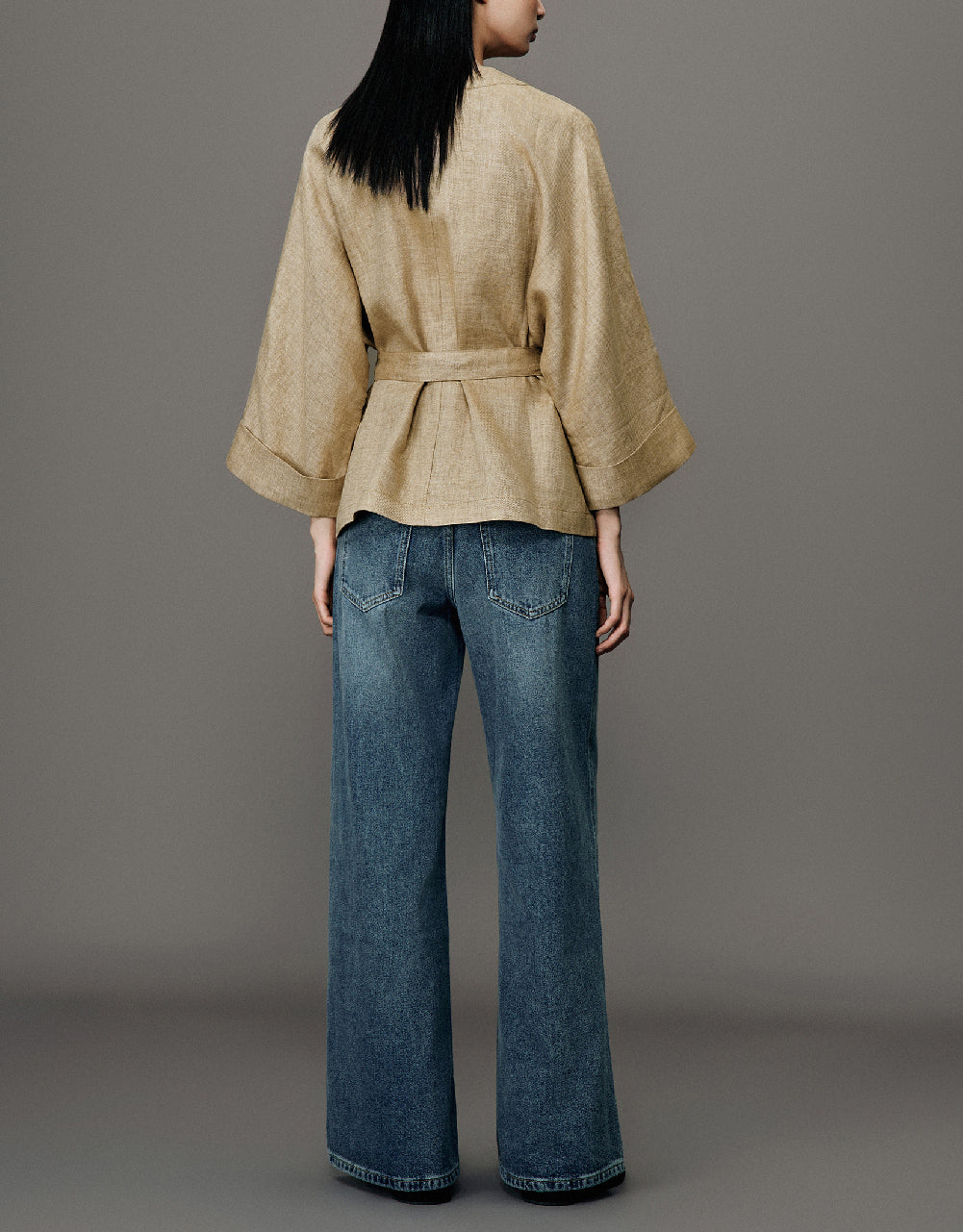 Dolman Sleeve Straight Jacket