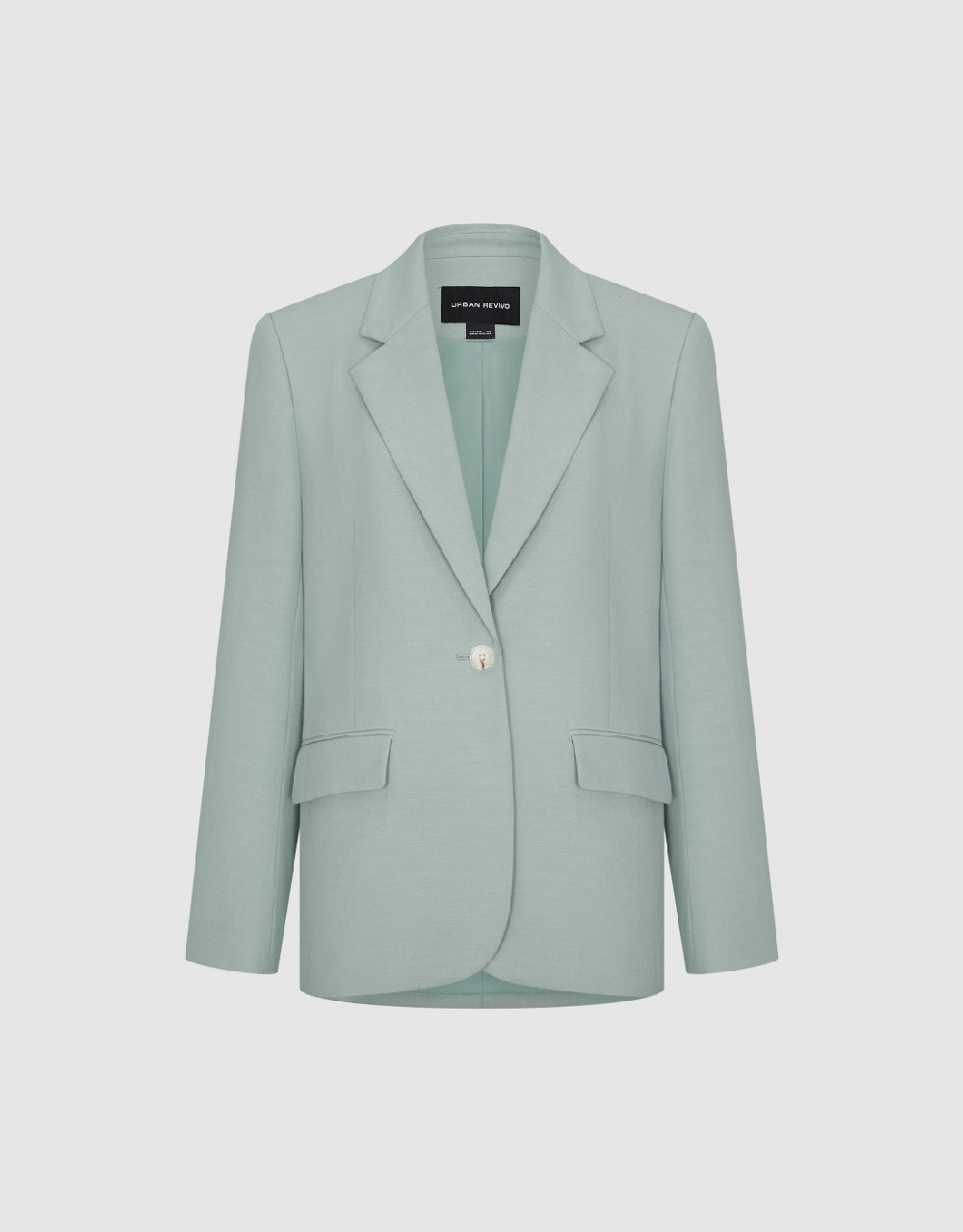 Notch Lapel Tailored Blazer