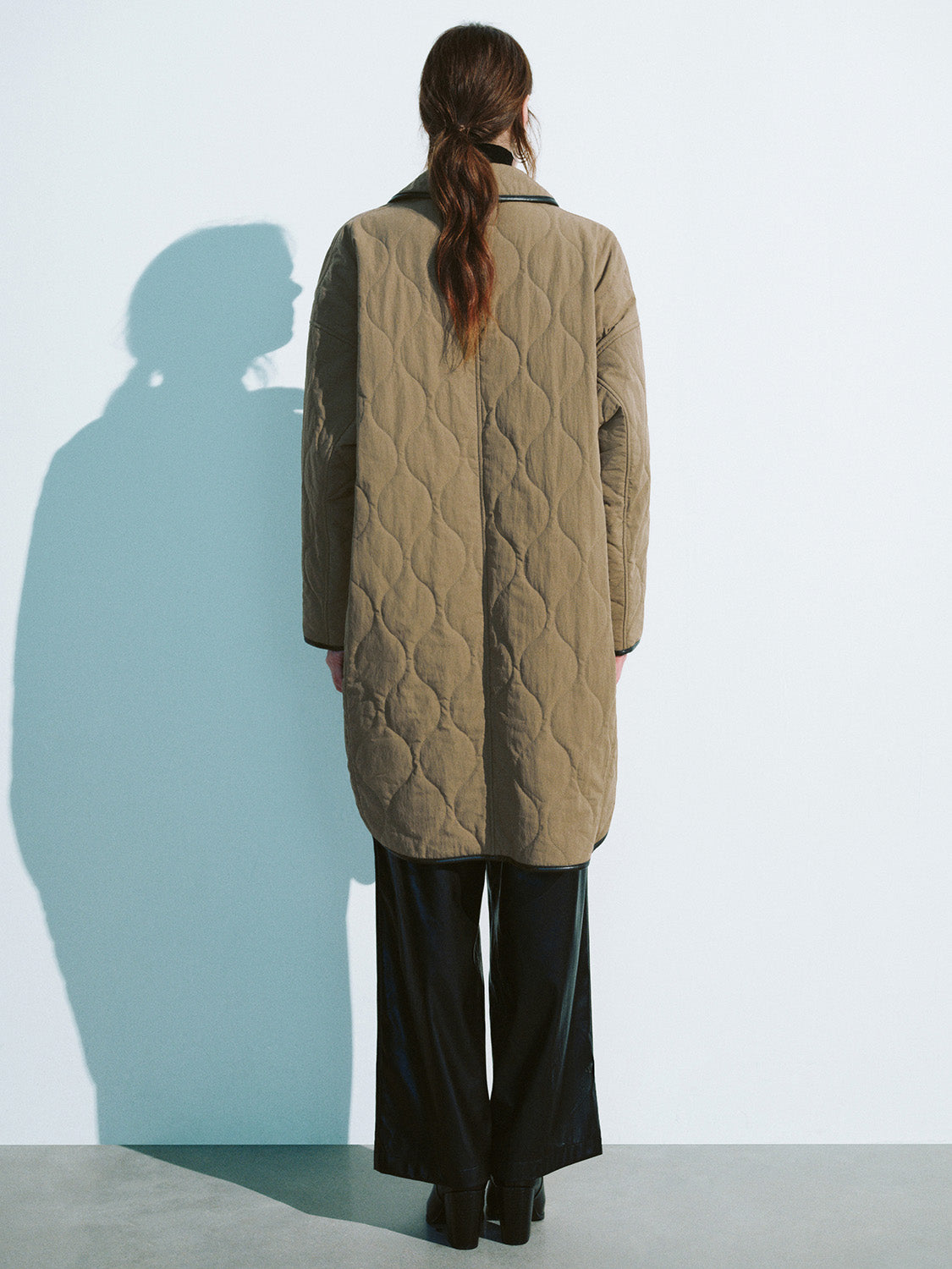 Loose Longline Padded Coat