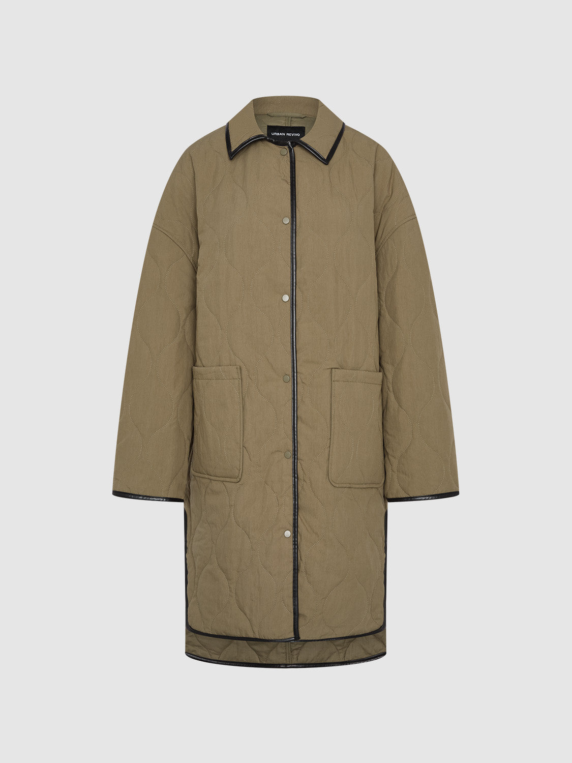 Loose Longline Padded Coat