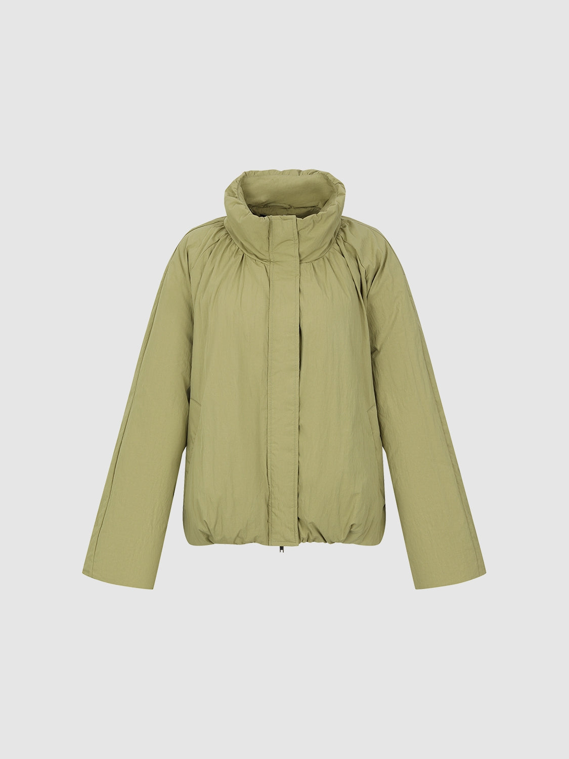 Zipper Fly Down Outerwear