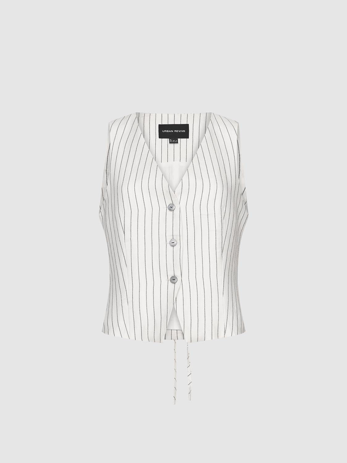 Leisure Striped Vests