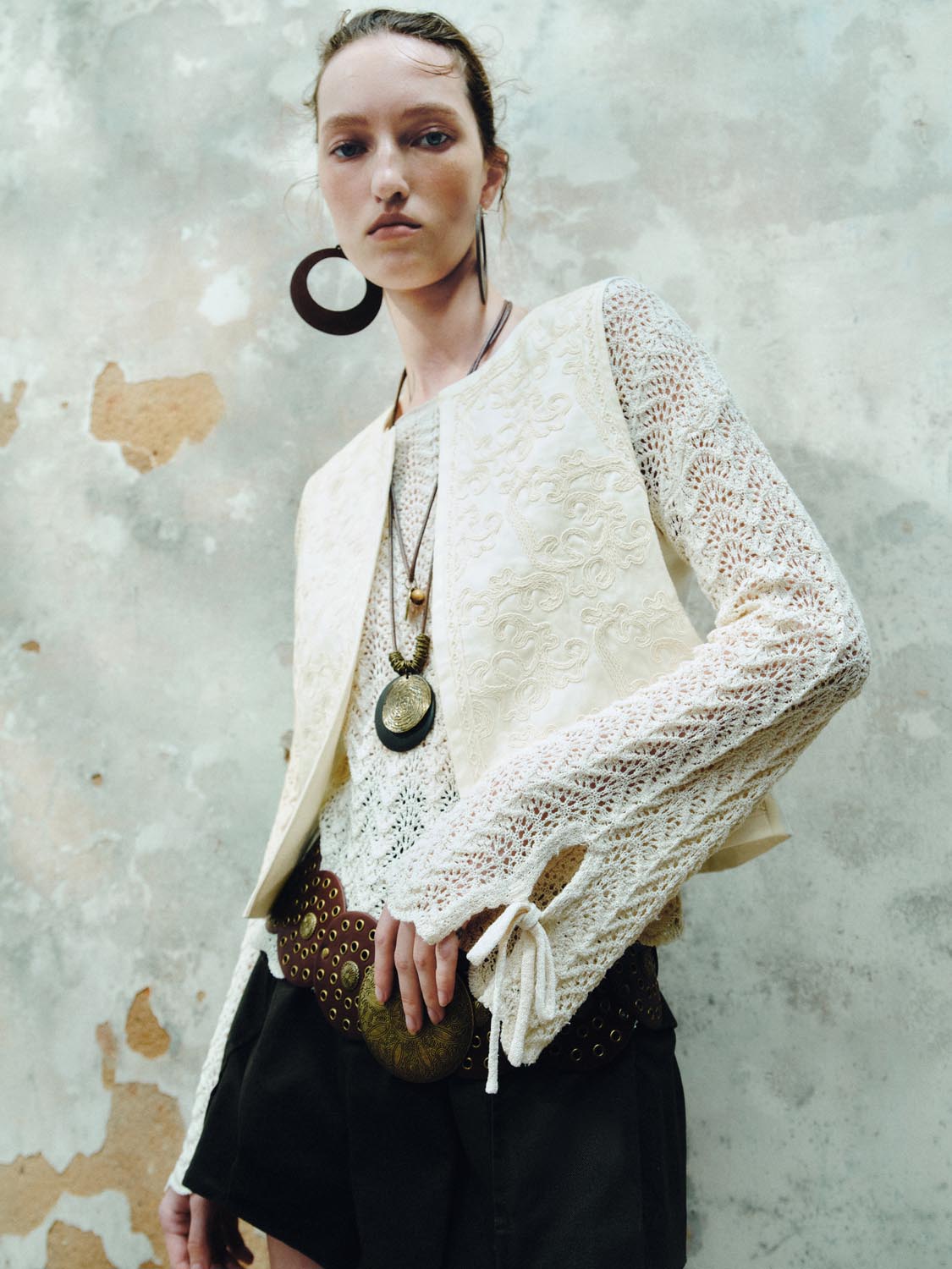 Leisure Embroidered Vests