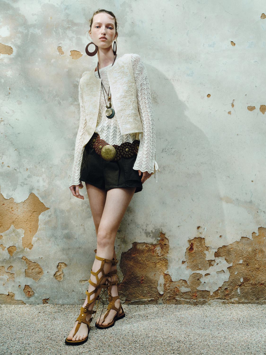 Leisure Embroidered Vests