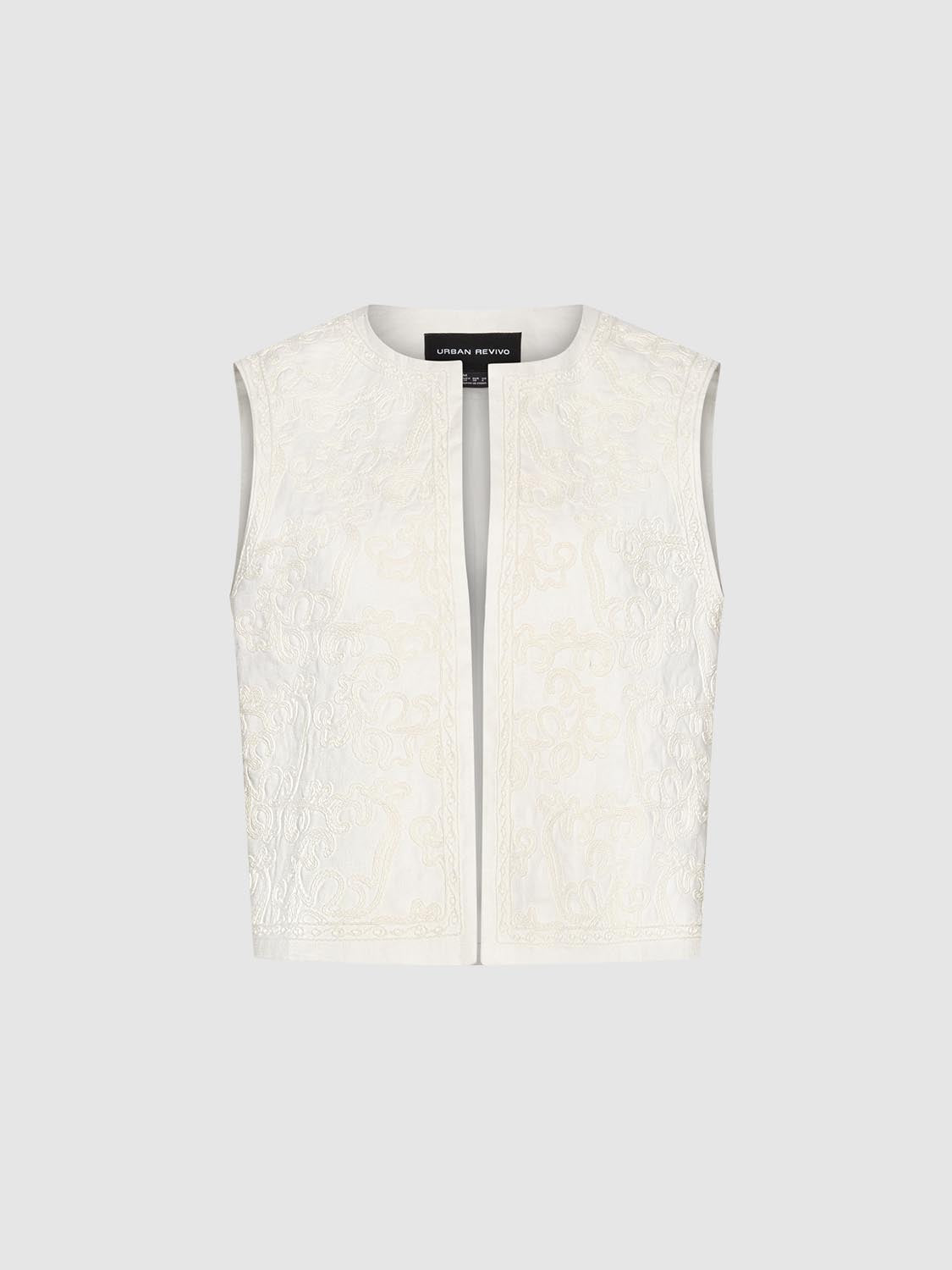 Leisure Embroidered Vests