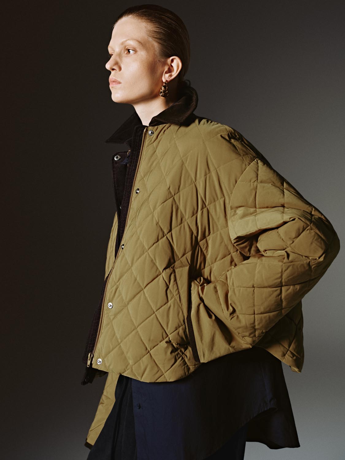 Contrast Padded Jackets