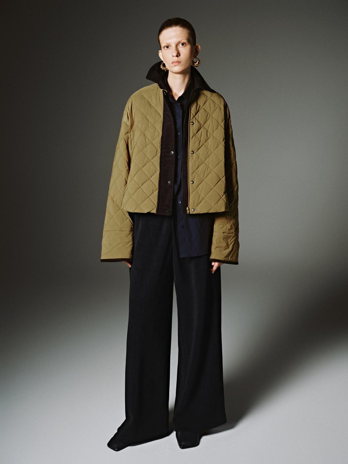 Contrast Padded Jackets