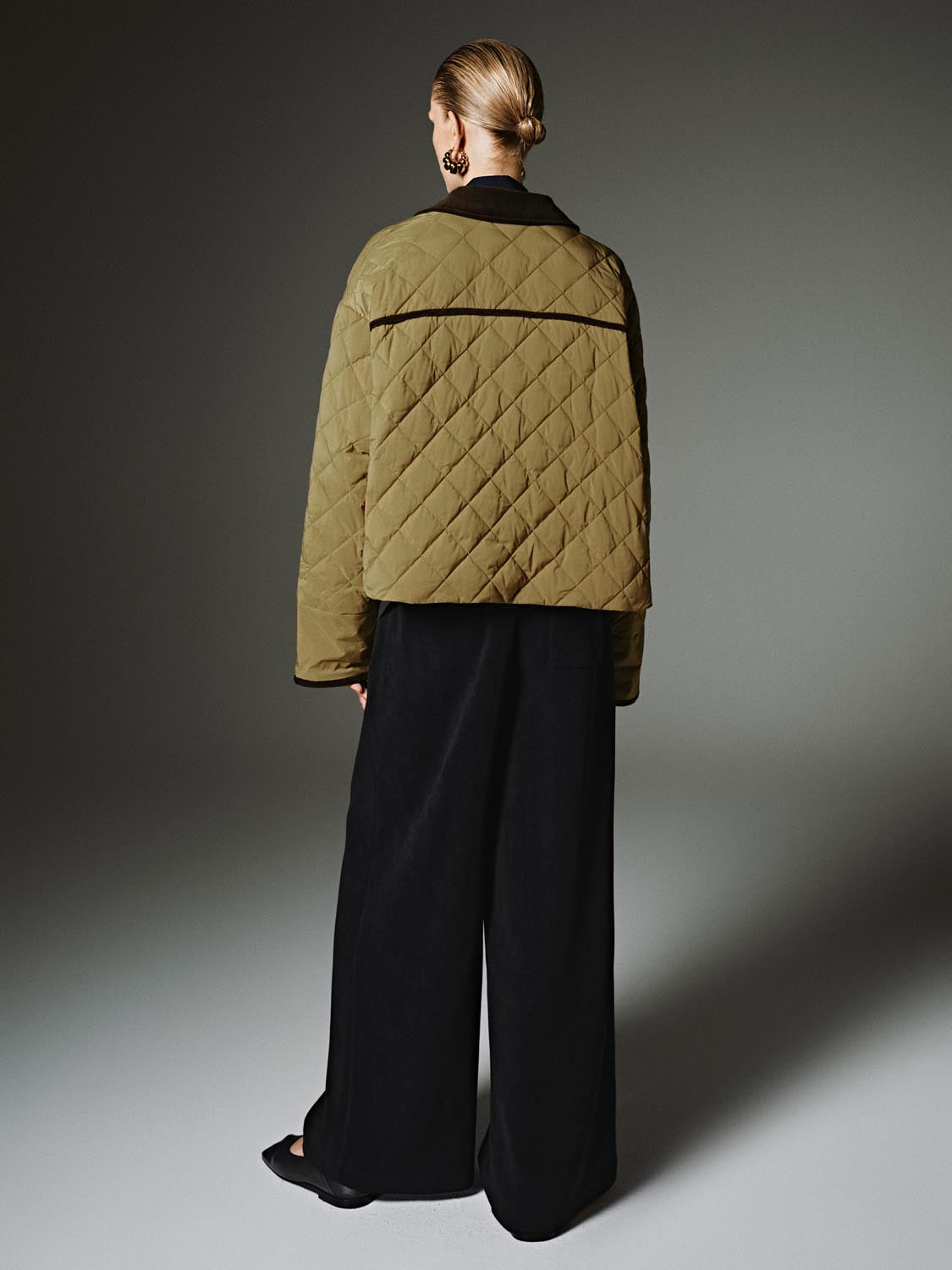 Contrast Padded Jackets