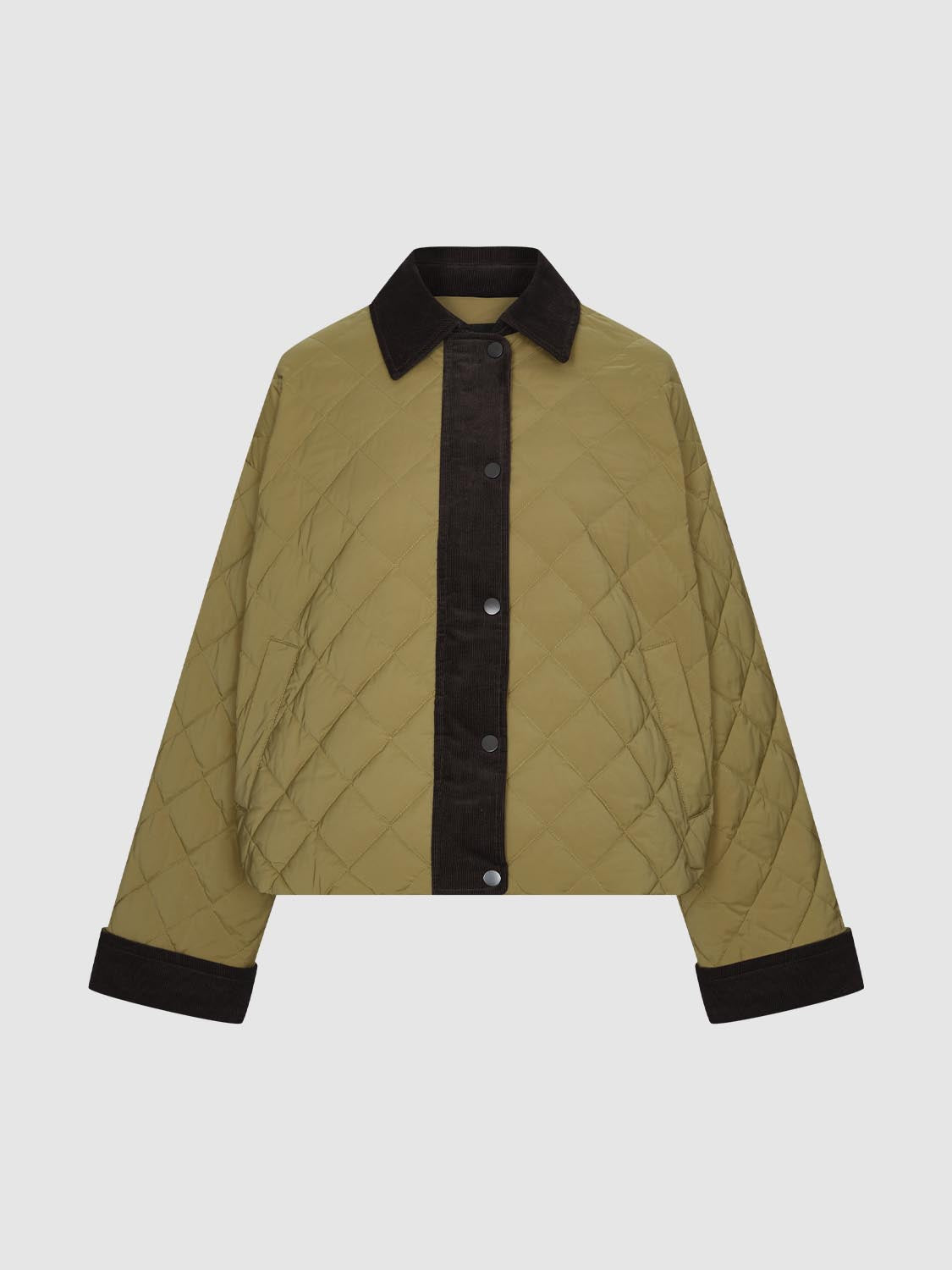 Contrast Padded Jackets