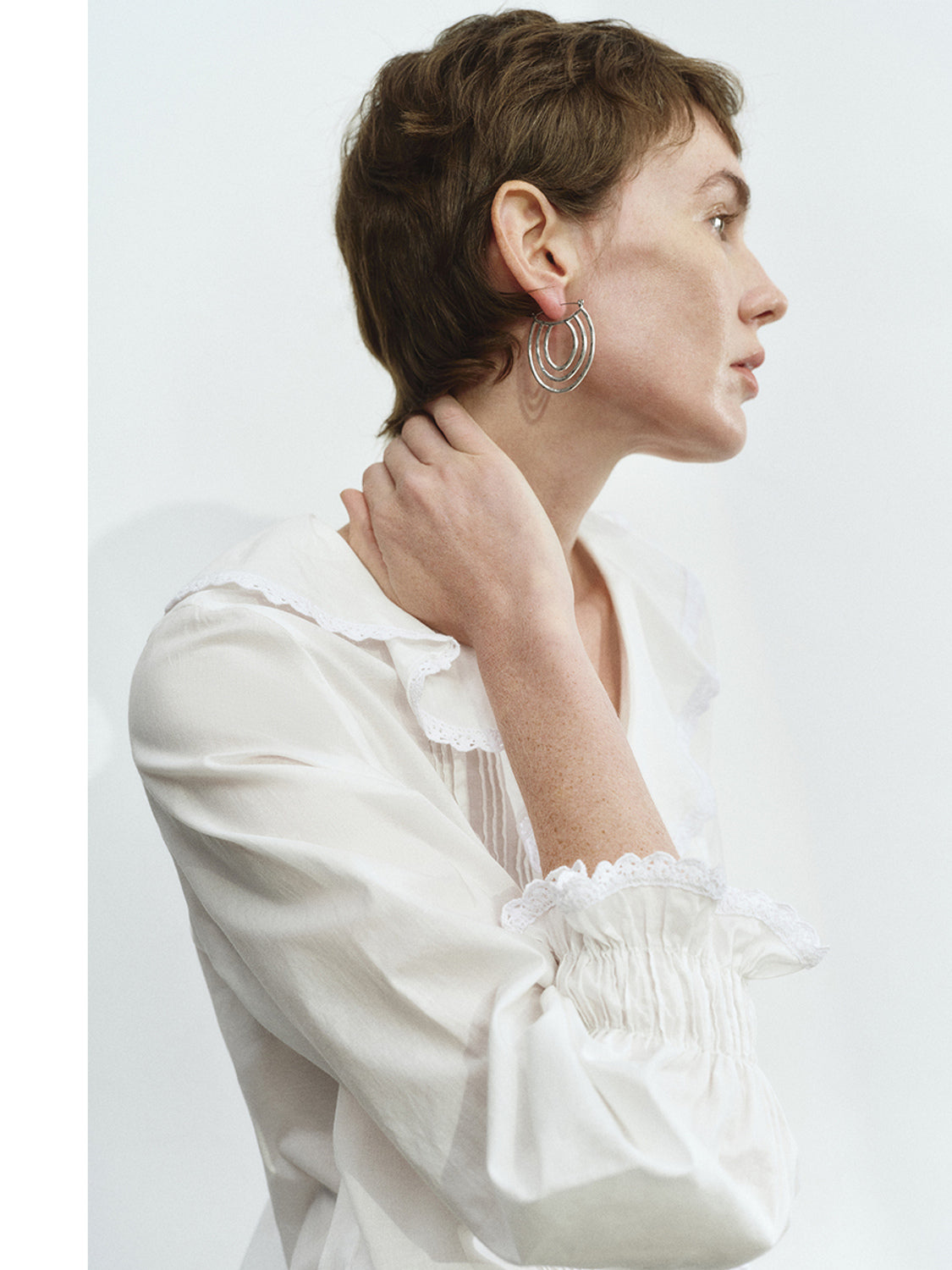 Ruffle Hem Shirts