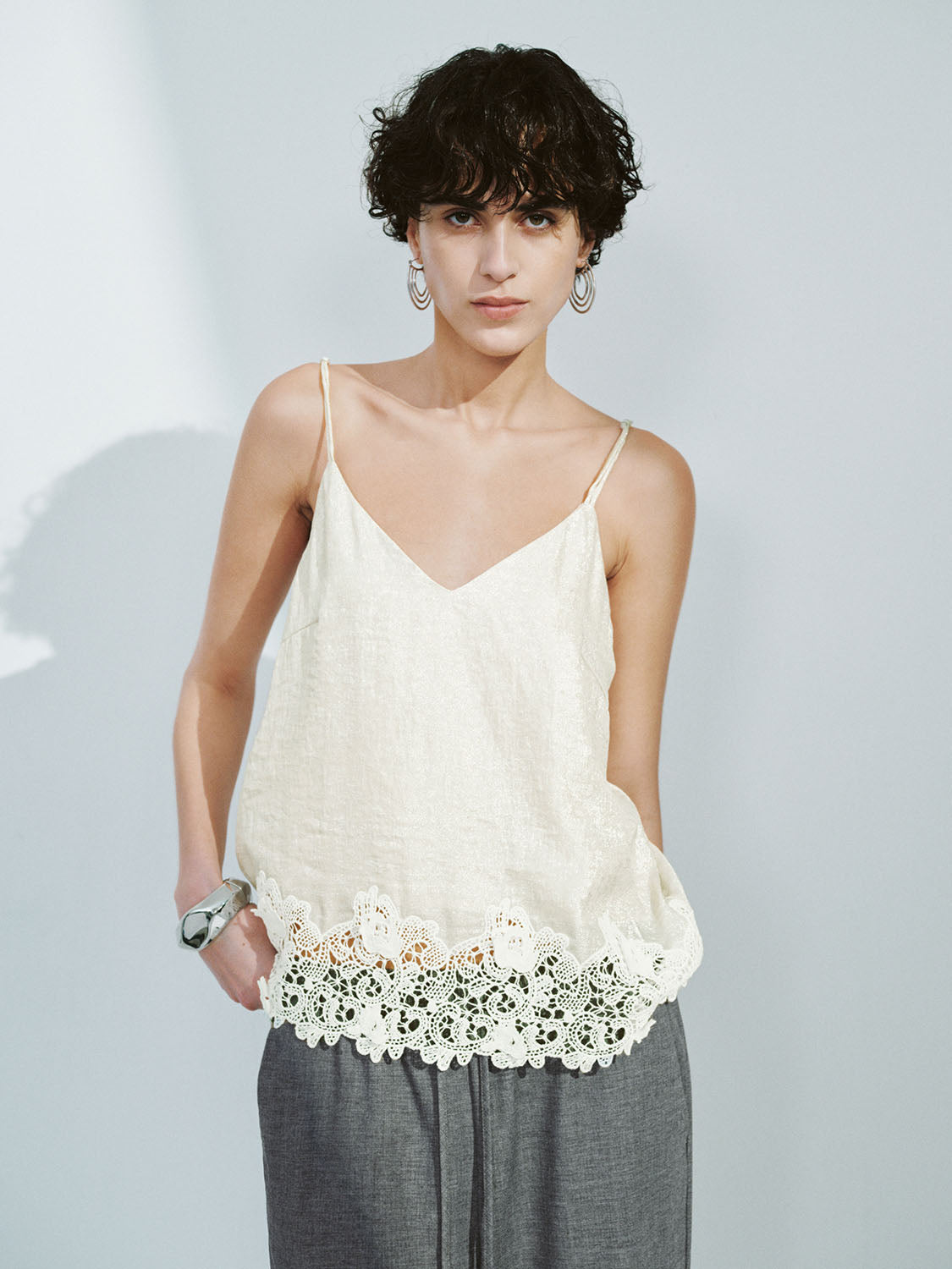 Lace Cami Tops