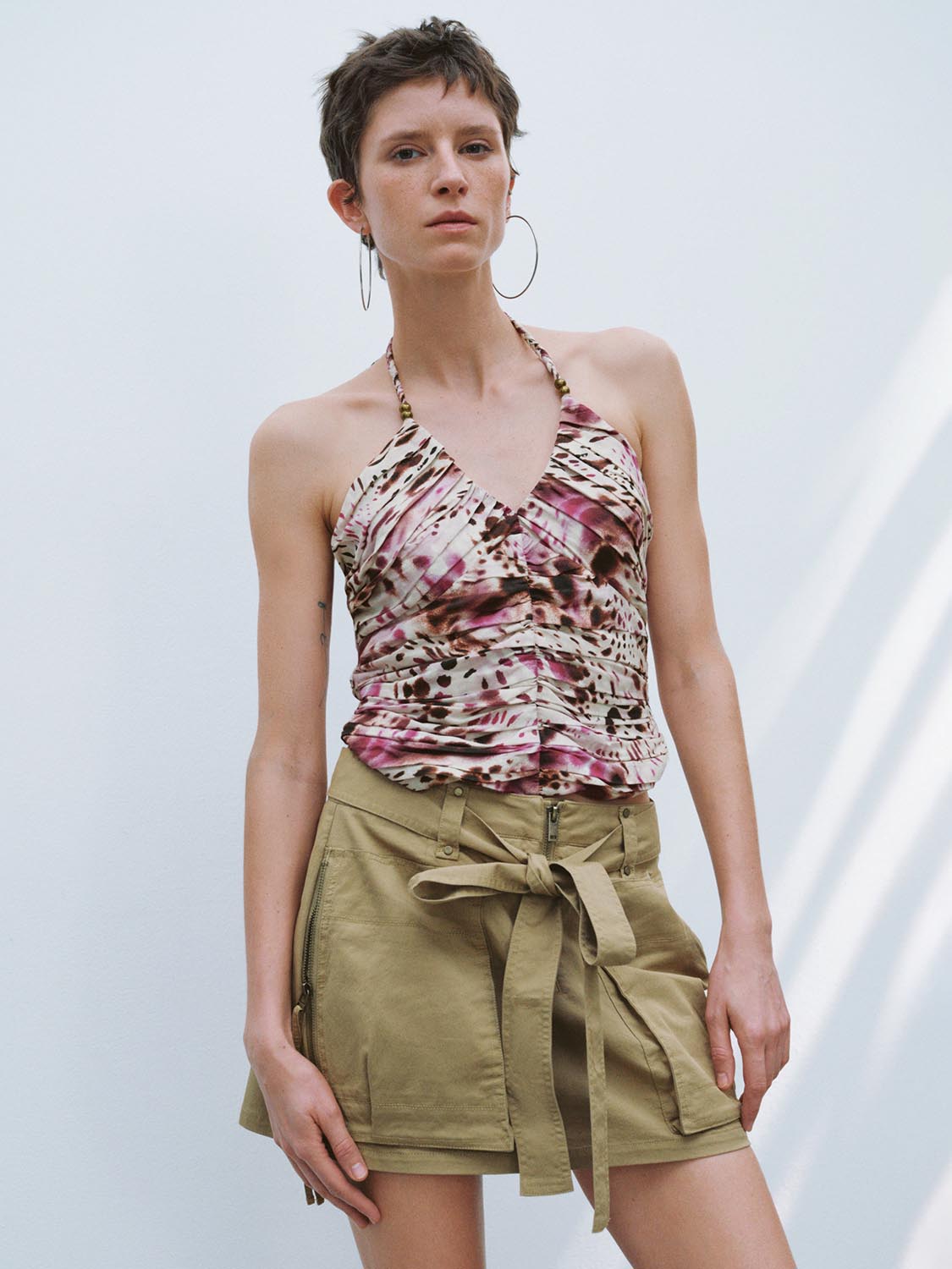 Halter Neck Cami Tops