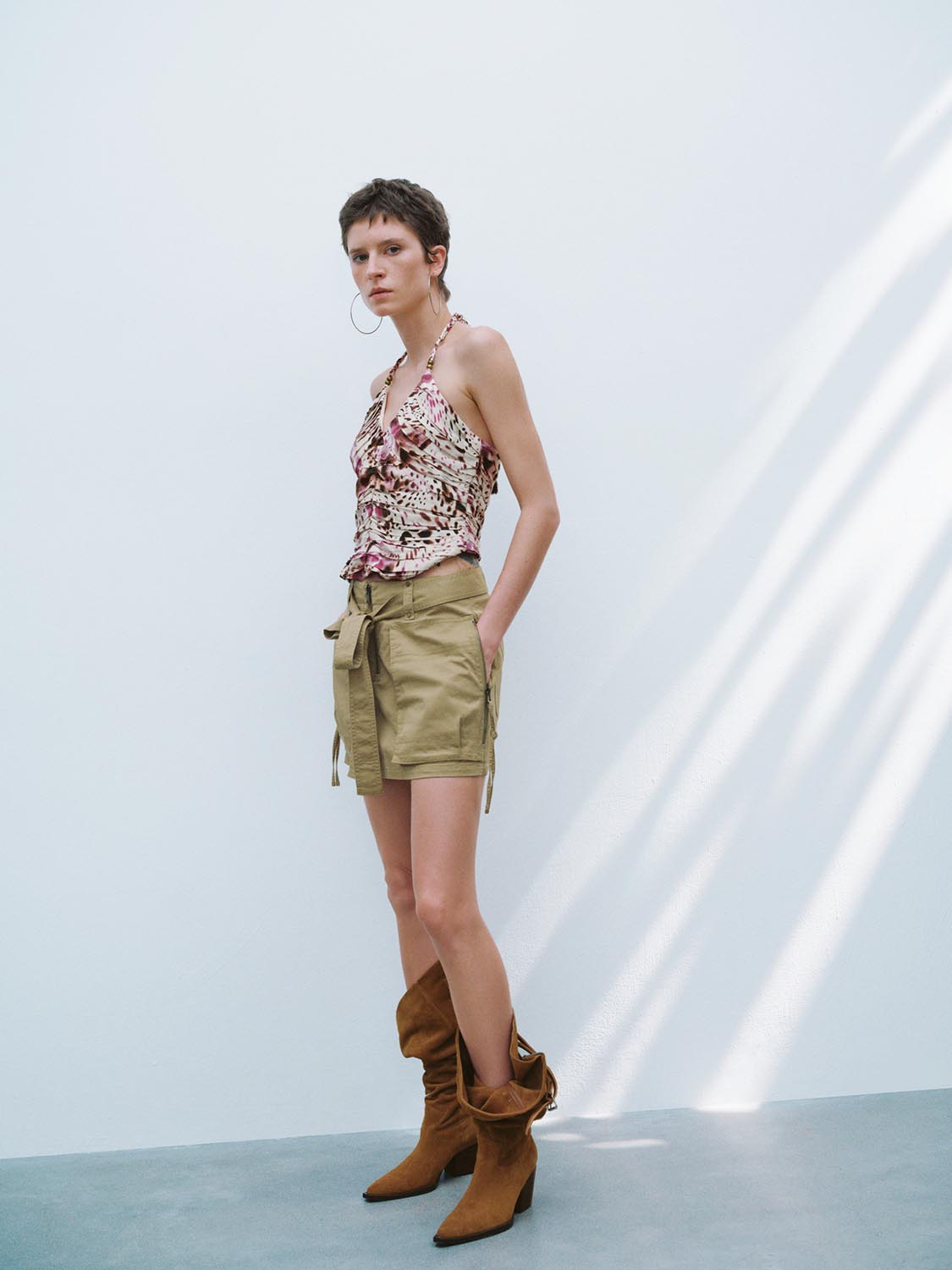 Halter Neck Cami Tops