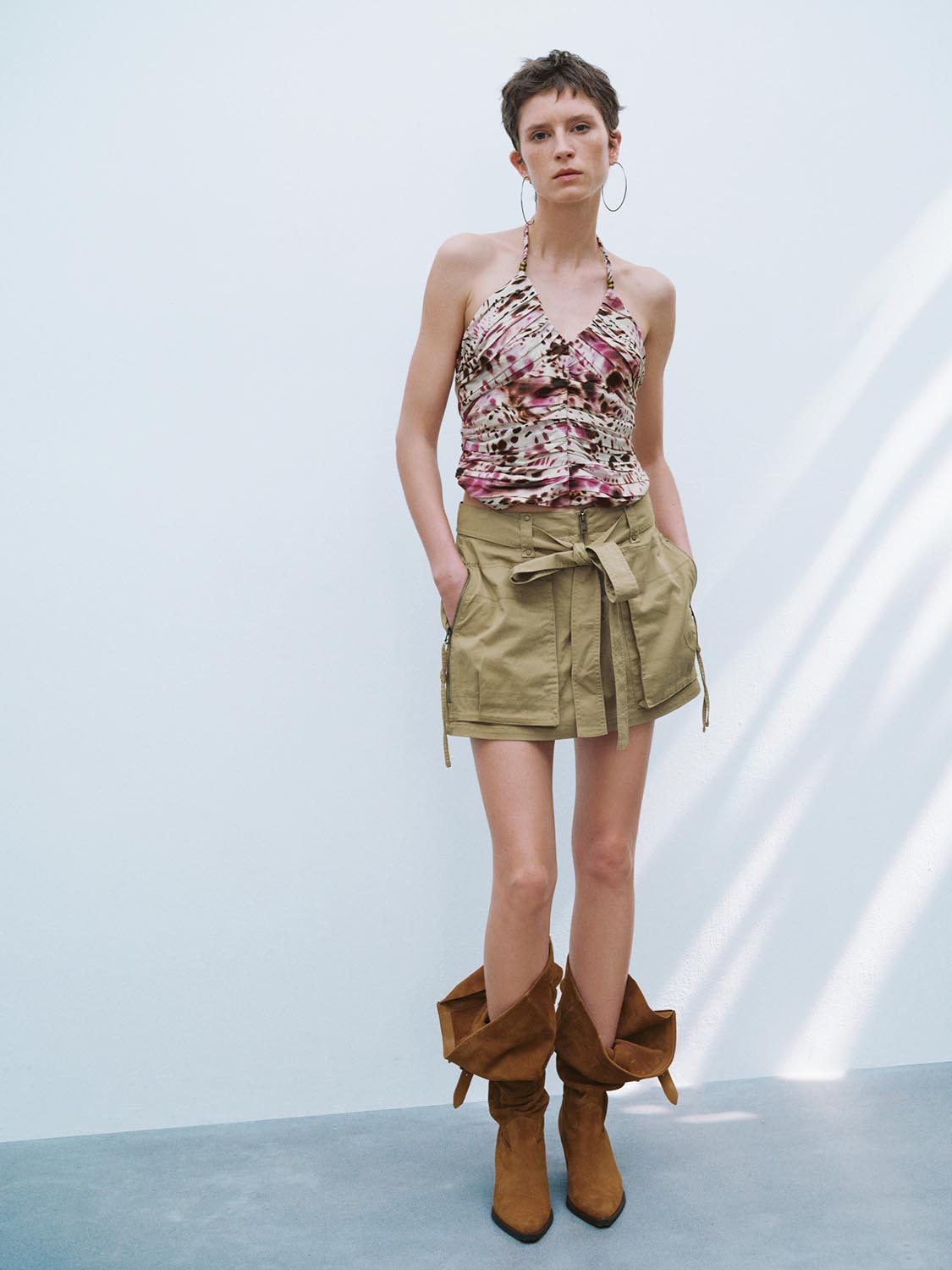 Halter Neck Cami Tops