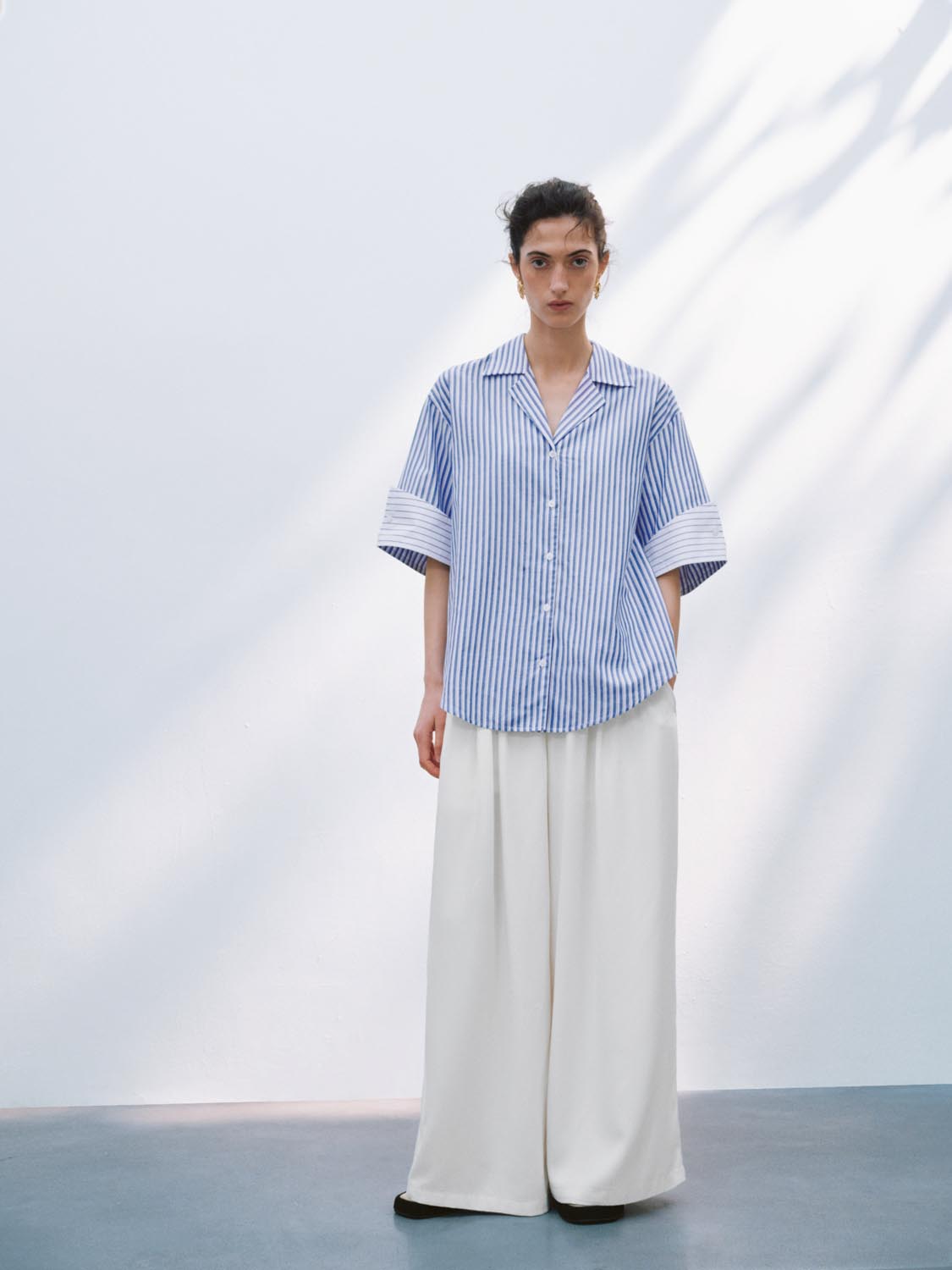 Striped Short Sleeve Shirts