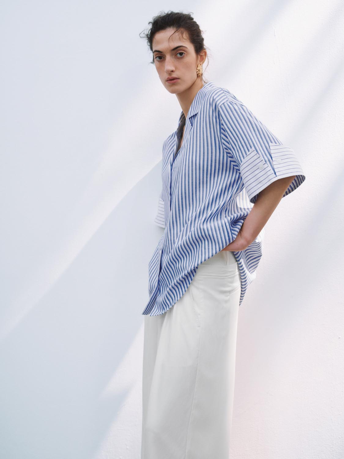 Striped Short Sleeve Shirts