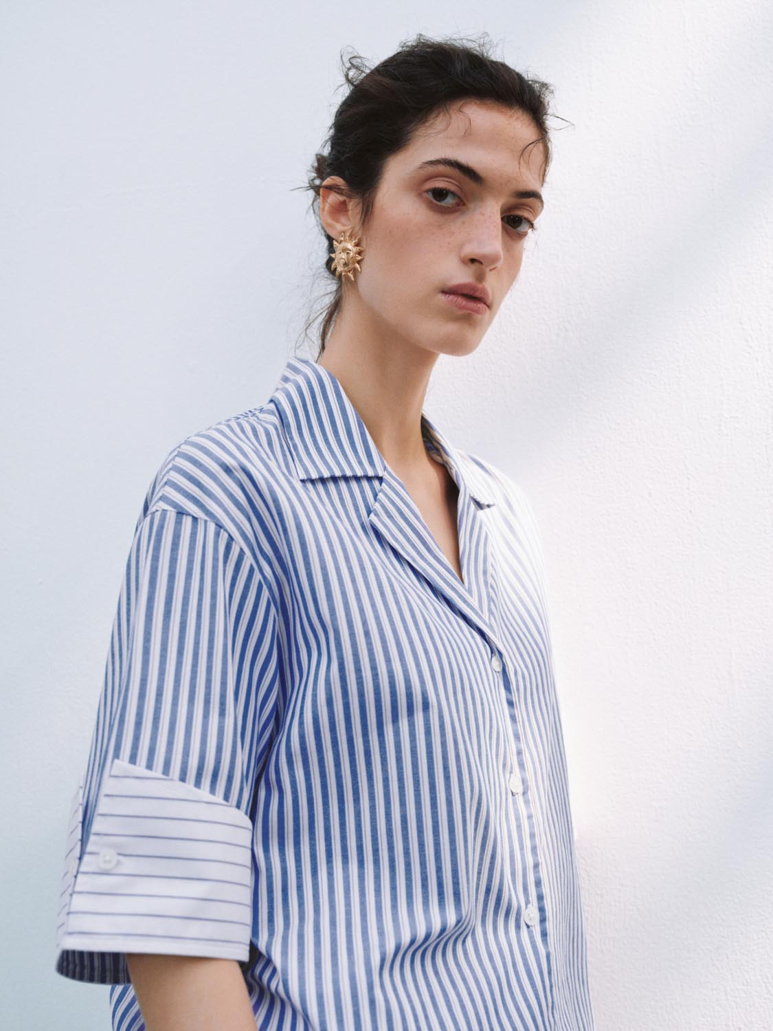 Striped Short Sleeve Shirts