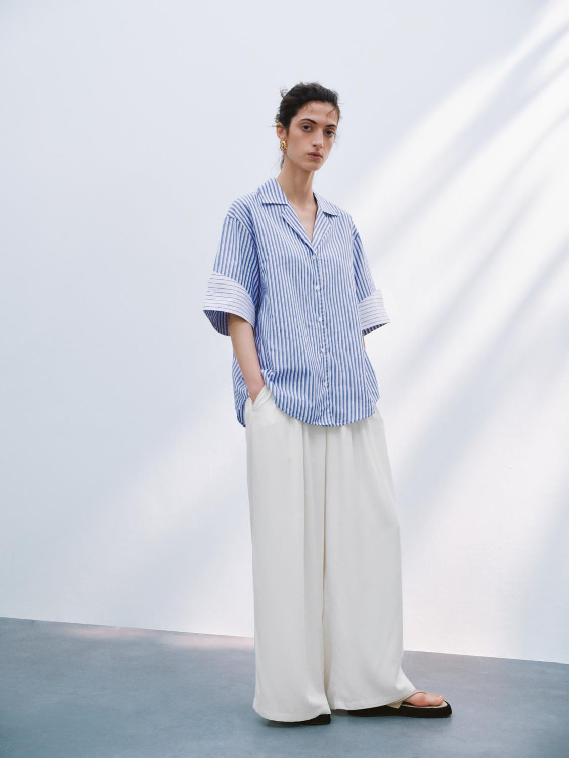 Striped Short Sleeve Shirts