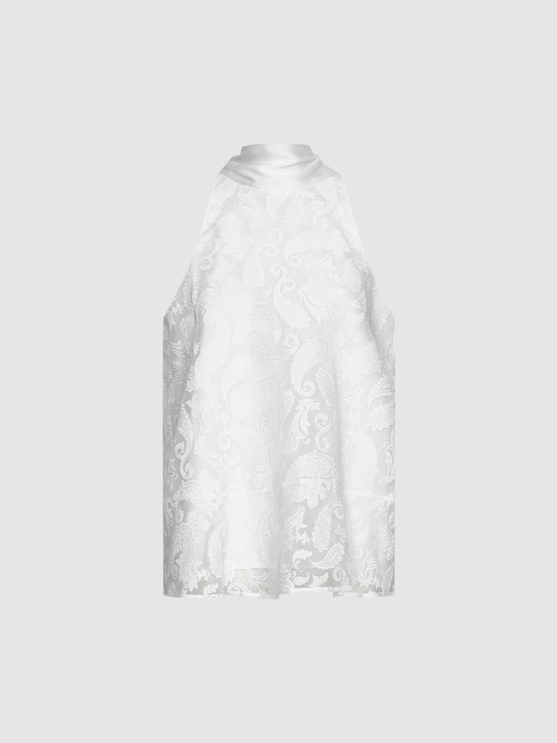 Overhead Sleeveless Laced Shirt