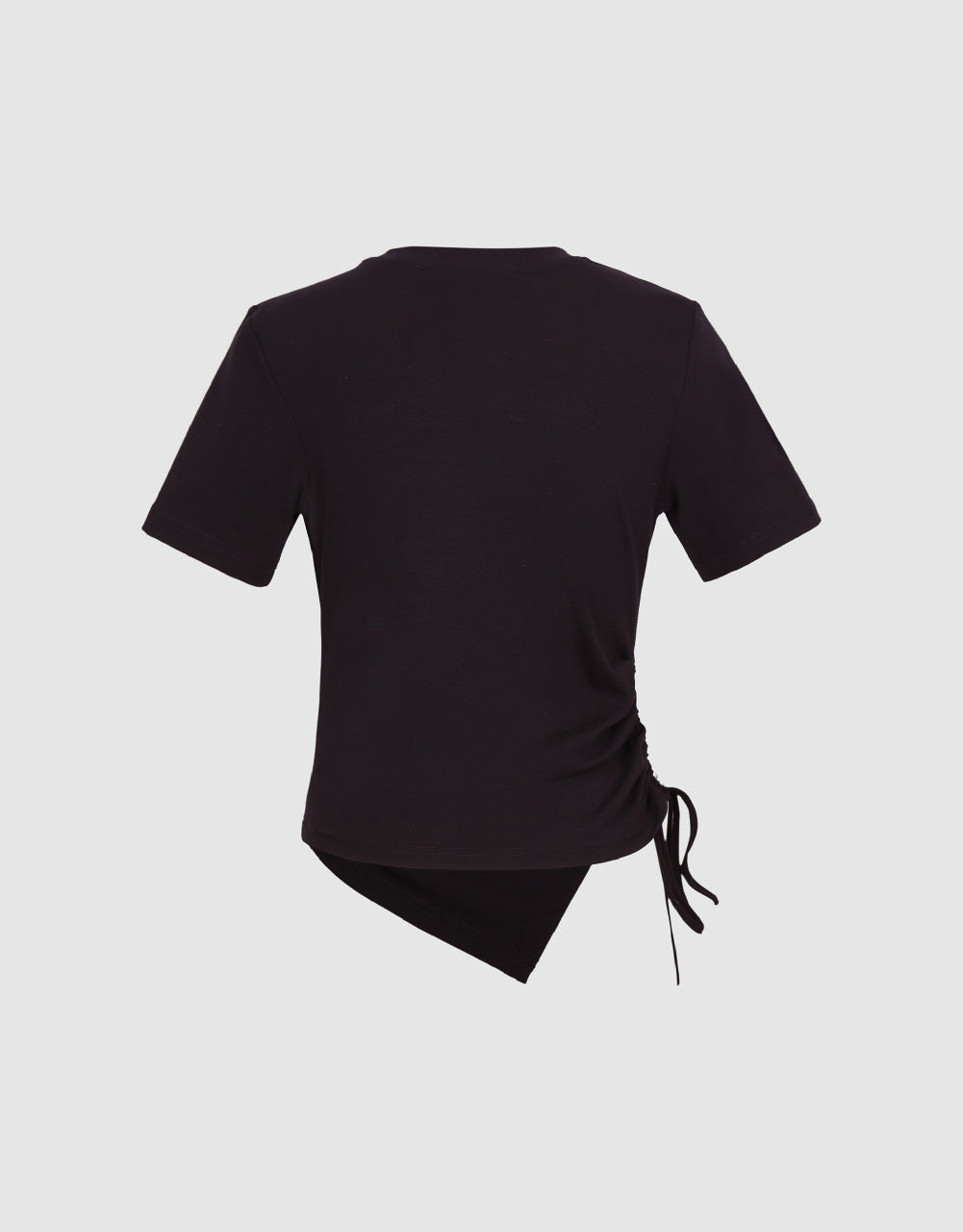 Standard Sleeve Crew Neck Skinny T-Shirts